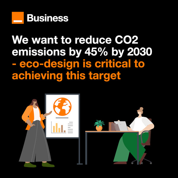 We want to reduce CO2 emmissions by 45% by 2030; eco-design is critical to achieving this target