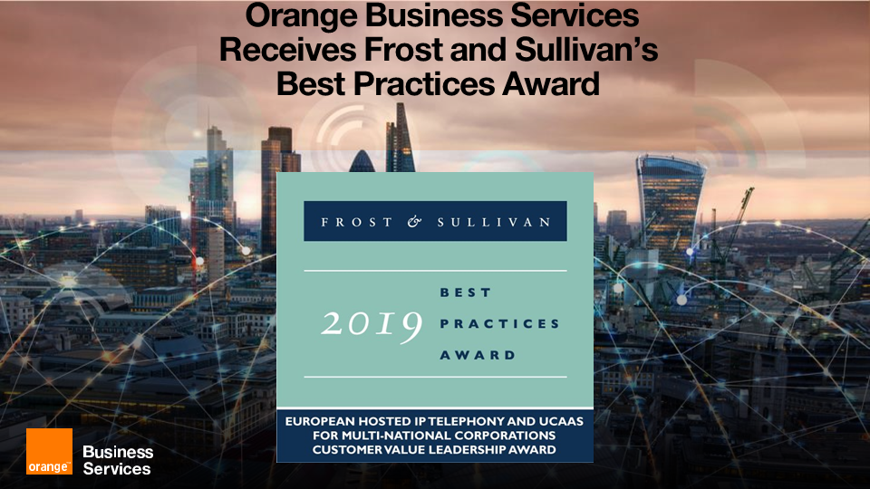 Customer Value Leadership Award 2019