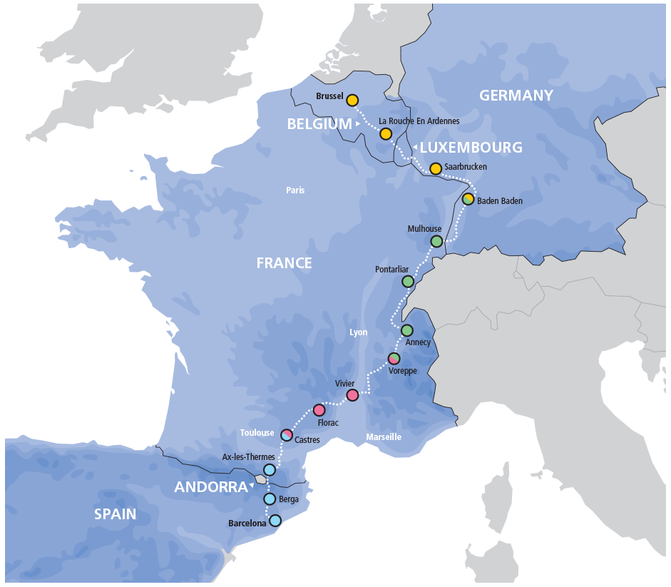 Le parcours du \