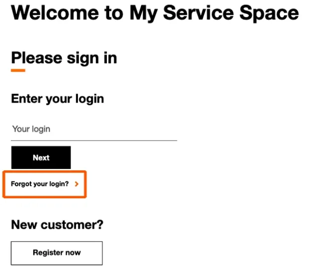 What should I do if I have forgotten my credentials to access my account? What should I do if I have forgotten my credentials to access my account?