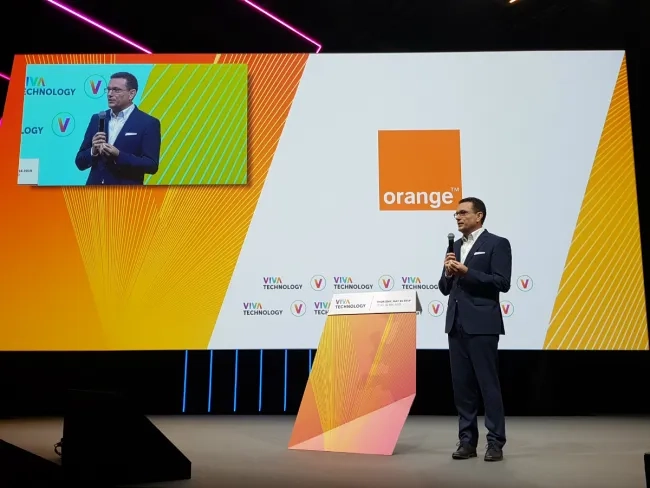 Helmut Reisinger. CEO d’Orange Business à Vivatech 2019 Vignette