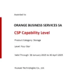 Certification Huawei Storage
